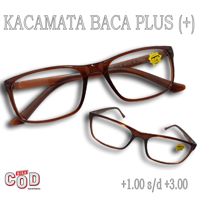 Kacamata kaca mata baca plus murah praktis kacamata rabun dekat