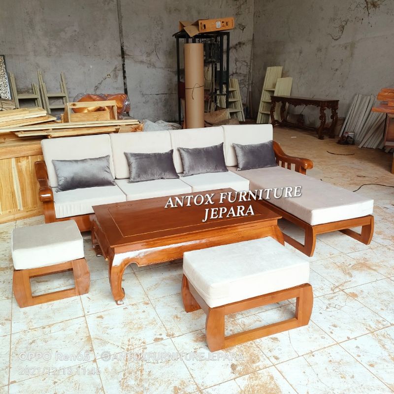 kursi tamu jati minimalis kursi tamu jati modern