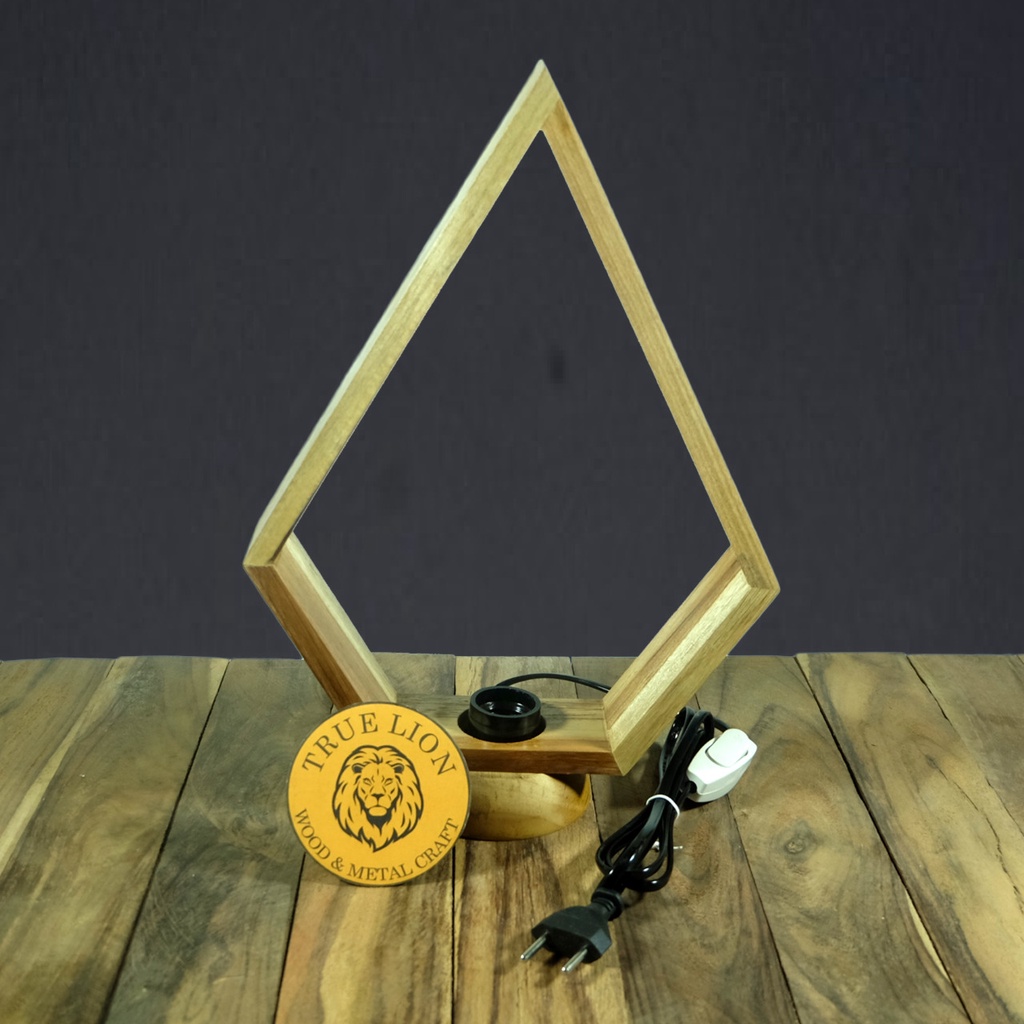 LAMPU HIAS / LAMPU DUDUK KAYU / LAMPU TIDUR KAYU JATI