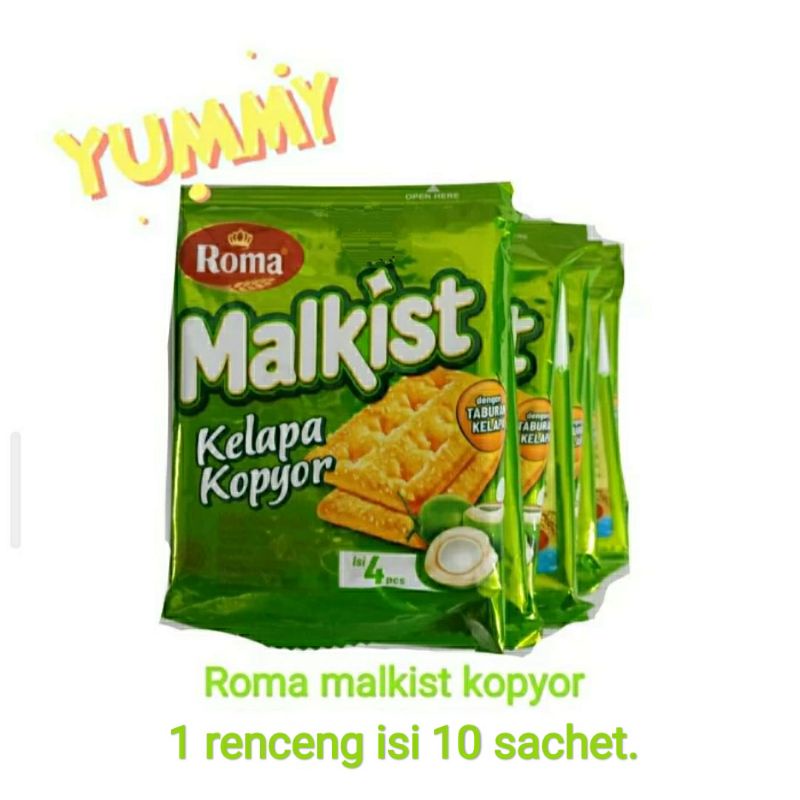 

Roma malkist kopyor sachet