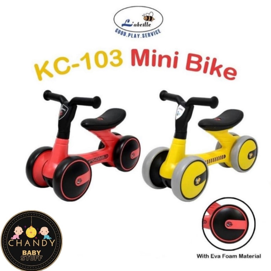 SEPEDA ANAK RODA EMPAT RIDE ON BALANCE BIKE LABEILLE KC 103