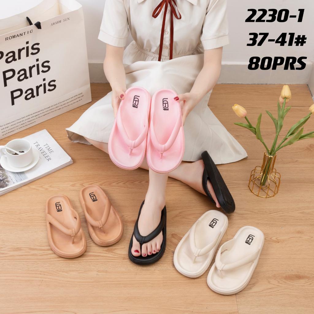 Sandal Jepit Wanita Slipper PCU Rubber Import  Winola Collection WNL 2230-1