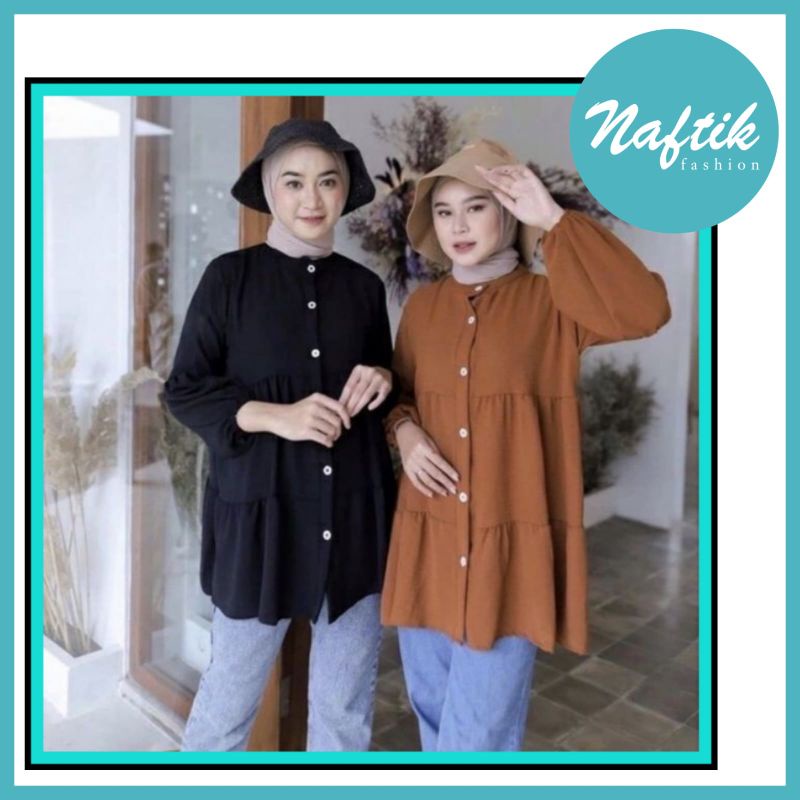 DANNY TUNIK || TUNIK BAHAN CRINKLE