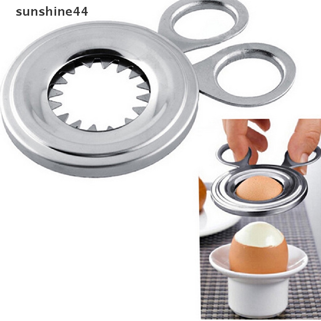 Sunshine Alat Pemotong Telur Rebus Bahan Stainless Steel