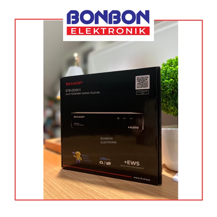 Sharp Set Top Box STB-DD001i Digital TV Receiver STB DVB-T2