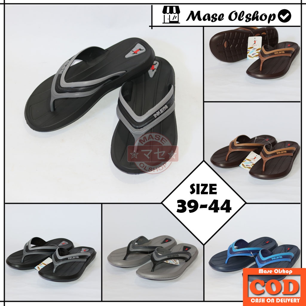 Sendal Jepit Pria Dewasa Sandal Karet Inkayni YK-6008 Ringan