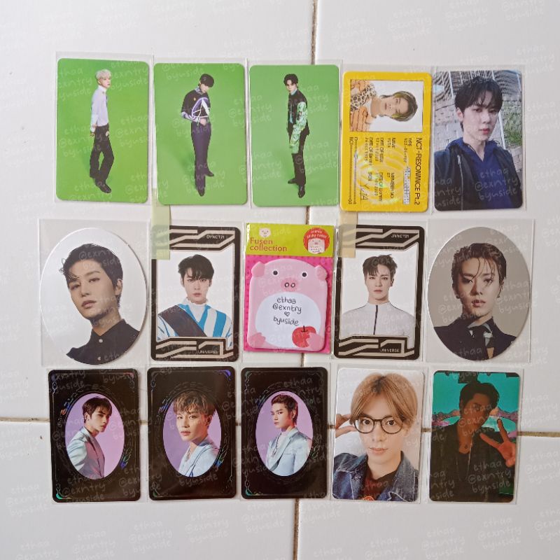 official photocard nct clearance sale wts • doyoung taeyong yuta jeno taeil kun johnny jungwoo xiaoj