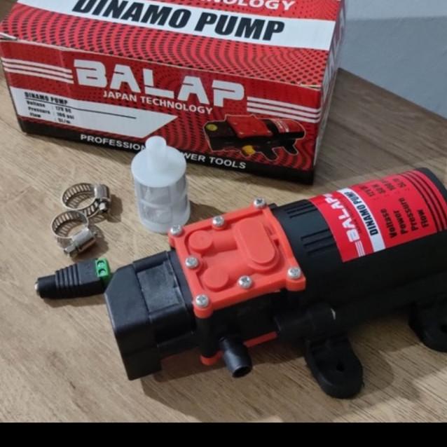 Pompa Pendorong Shower Otomatis DC 12 Volt + Bonus