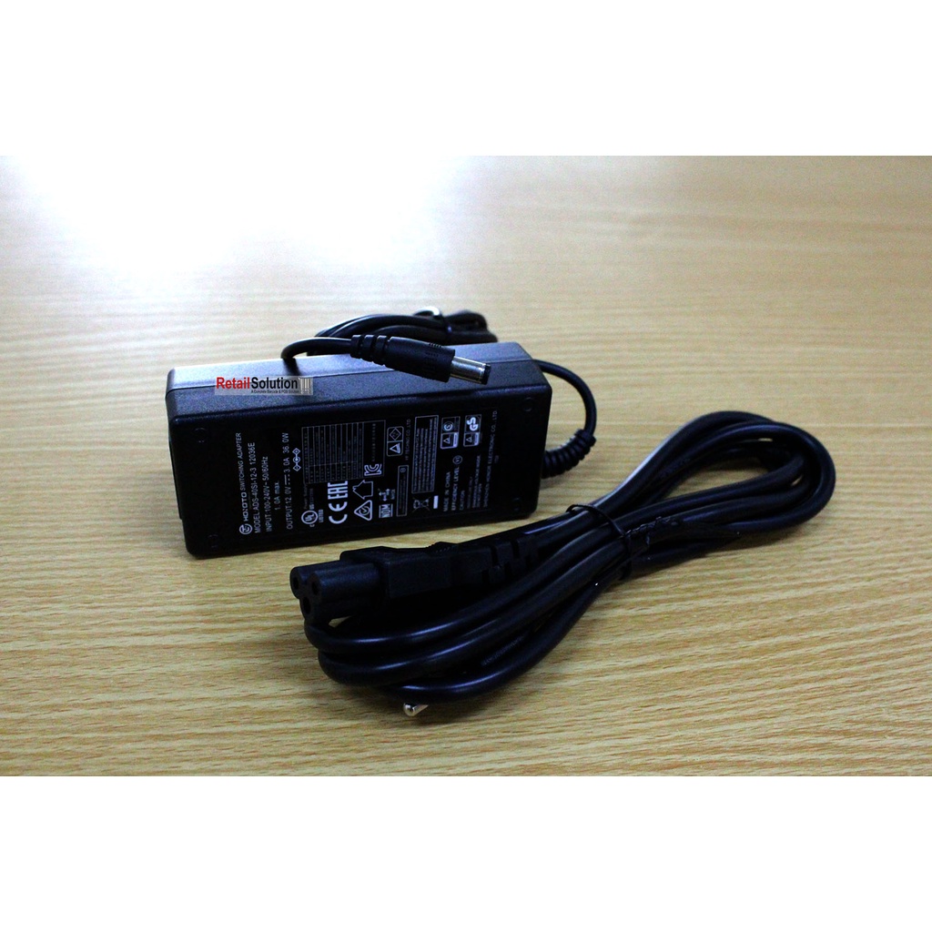 Universal Adaptor + Kabel Power 12V 3A For Fingerprint Solution Magic