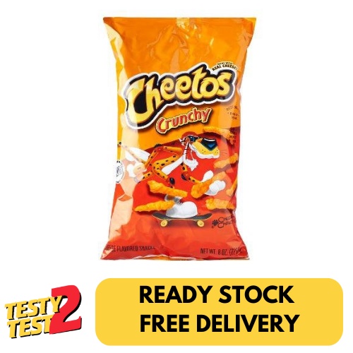 

Cheetos Cheese Flavoured Snack Original Crunchy 226.8g