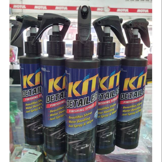 Kit Detailer Finishing Spray 200 ml pembersih / pengkilap body mobil kit