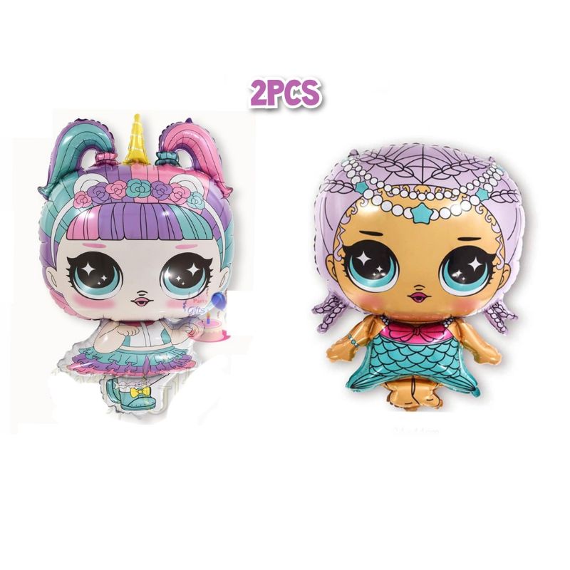 Balon LOL Paket perlengkapan dekorasi pesta ulang tahun LOL perlengkapan pesta ultah anak tema LOL b