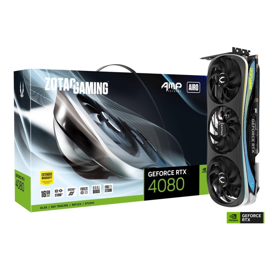 ZOTAC GAMING GeForce RTX 4080 16GB AMP Extreme AIRO