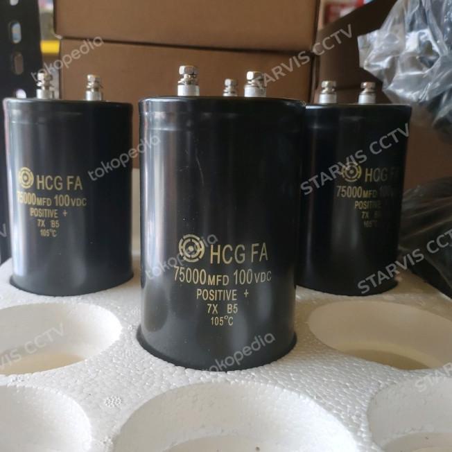 ELCO 75000UF 100V HCG ORIGINAL PROMO