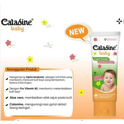 Caladine Baby Liquid Powder Bedak Dingin Bayi 100 gr