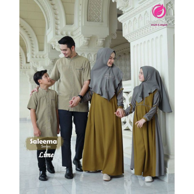 RIHAIA | Sarimbit Keluarga 2023 Saleema Series by Fania Hijab