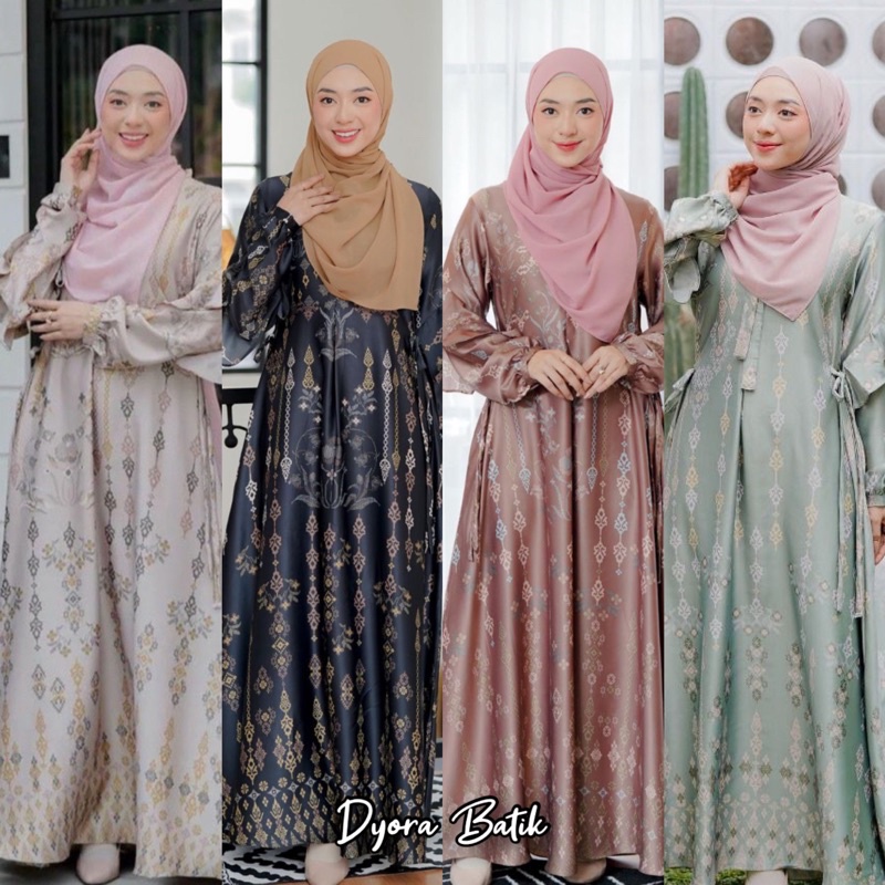 Gamis Maxmara Aquela M/L/XL/XXL/JUMBO Seragaman Elegan Gamis Kondangan Gamis Raya