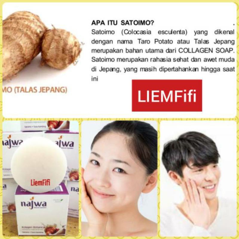 Sabun Najwa Collagen Botanical