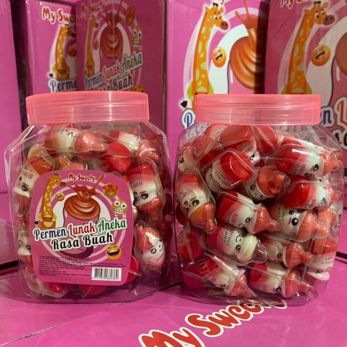 

Permen Lunak/My Sweety/Mix 1-Toples Isi 50pcs-Permen Viral
