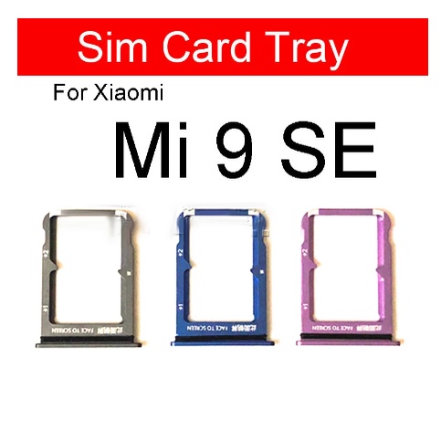 Slot Tempat Dudukan Simcard Simtray Sim Tray Card Lock XIAOMI MI9 SE