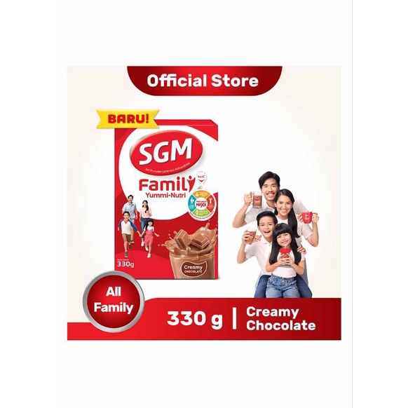 

SGM Family Yummi Nutri Creamy Chocolate | Famili 330gr