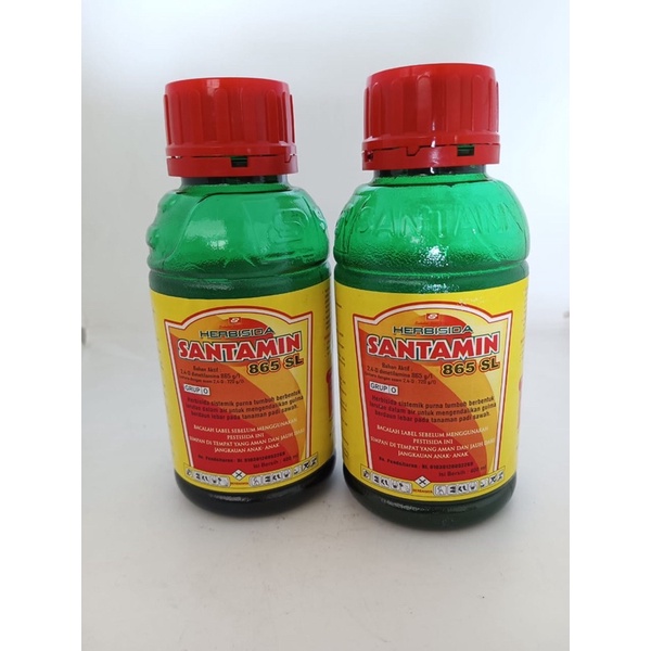 Santamin Herbisida 865 SL 400ml pembasmi rumput daun lebar