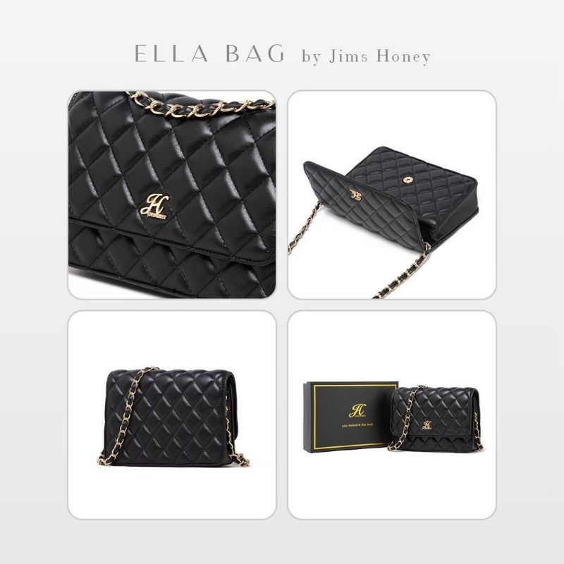 JIMS HONEY ELLA SLING BAG ORI TAS SELEMPANG WANITA IMPORT FASHION CEWEK KOREA TAS PESTA CLUTCH MURAH