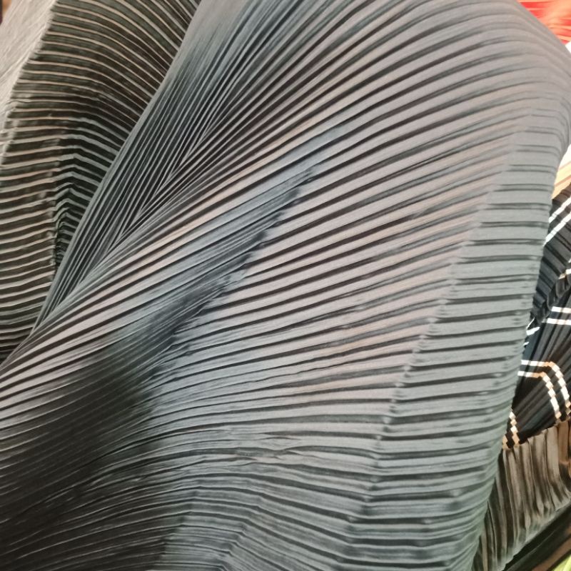 Kain plisket- Kain plisket Premium - Kain Ceruty Motif - Bahan Ceruty Meteran - Kain Ceruty Motif - 