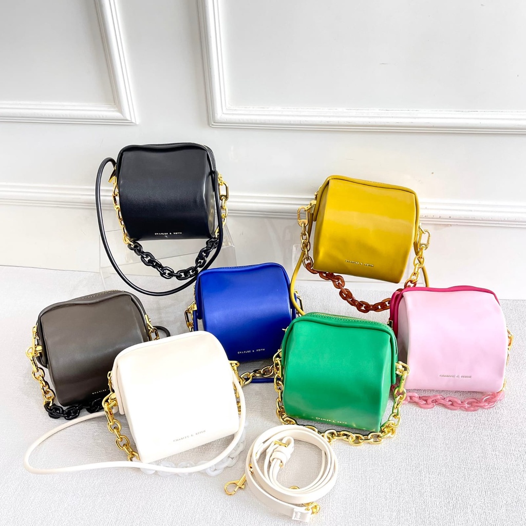 CNK Ridley Chain-Link Boxy Bag (C1441)