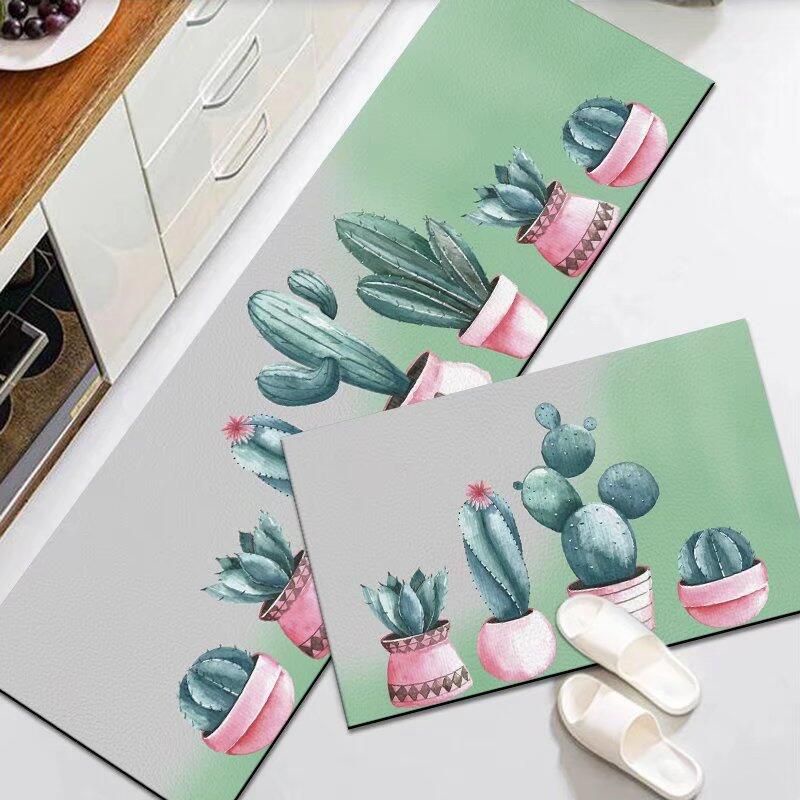 KESET DAPUR SET 2 IN 1 KESET DAPUR CANTIK ISI 2PCS / 2 IN 1 KITCHEN FLOOR MAT SET / KESET LANTAI PER