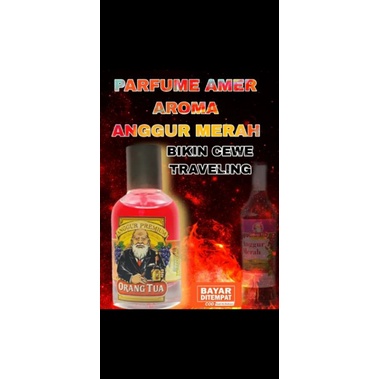 NEW PARFUME CAP ORANGTUA ANGGURMERAH PRIA DAN WANITA 60ML