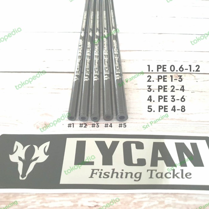 PROMO COD BLANK LYCAN ECLIPSE JIGGING SERIES ORIGINAL PRODUCT - Pe 0.6 - 1.2