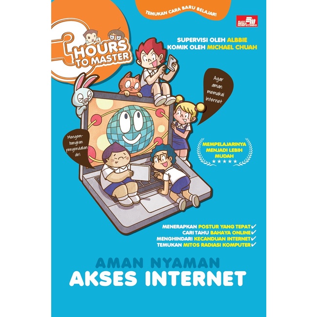 Gramedia TSM Bandung - 3 Hours to Master: Aman Nyaman Akses Internet