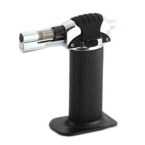 Korek Api Mancis Gas Refillable Butane Torch Model Adjustable Flame Gun TS - 19