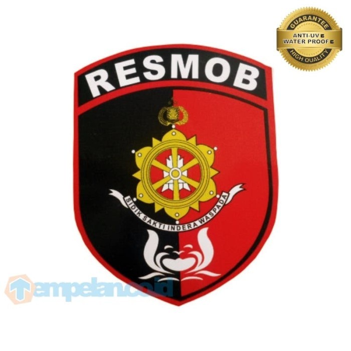 STIKER RESMOB POLRI
