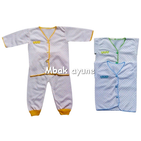 PROMO 3 Setelan baju bayi 0 - 6 bulan / set pakaian bayi / piyama bayi / set pakian tidur bayi / setelan tidur bayi / baju tidur / Baju Bayi Lengan Panjang Dan Celana Panjang / Baju bayi lengan panjang motif / Celana Panjang bayi MOTIF / SETELAN MURAH