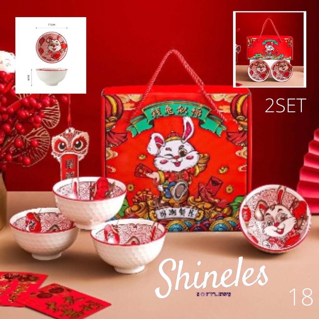Hampers Natal Imlek Mangkok Hampers Imlek 2023 Kado Sovenir Pernikahan Wedding Gift Chinese New Year
