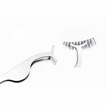 GS7i Bioaqua Arc Eyelashes Clip Aid Tool Stainless Steel 511 Silver Ori-YA