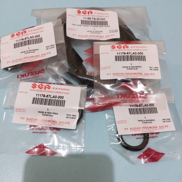 Busi Mobil Paking Tutup Klep & Seal Busi Ertiga 2012-2014 Original Sgp