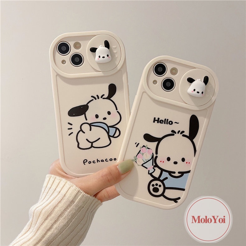 Soft Case Tpu Motif Kartun Boneka Pachacco 3D Untuk IPhone 11 13 12 Pro Max 7 Plus XR 11 Pro Max X XS Max 8 Plus