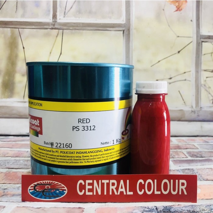 

TINTA SABLON POLICOAT RED PS 3312 BASIS MINYAK - 1KG