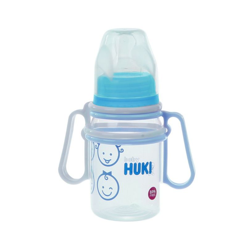 HUKI BOTOL PP BP WITH HANDLE 120 ML