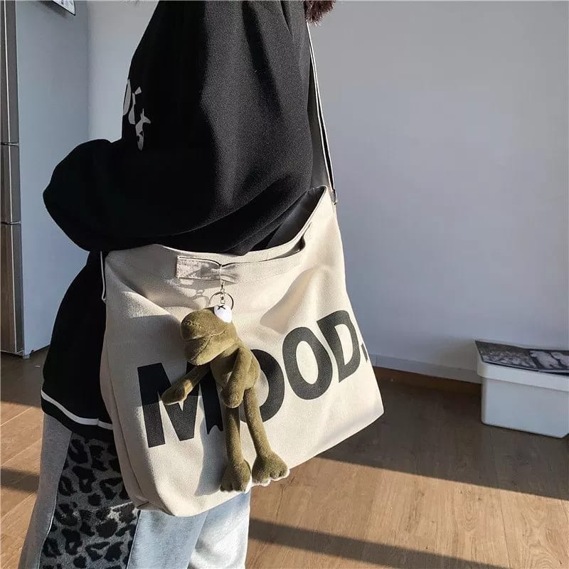 Rizkibag Mood Sling Bag Pria Wanita kanvas