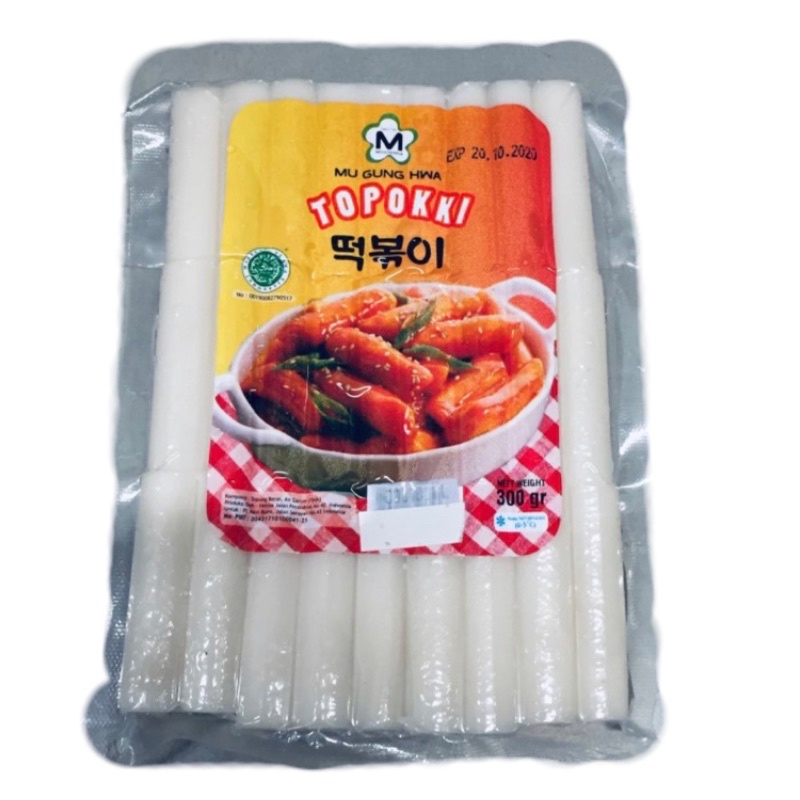 

Mu Gung Hwa Topokki 300gr / Mu Gung Hwa / MuGungHwa / Tteokbokki / Tokpoki / Korean / Instan / Toppoki / Makanan / Korea