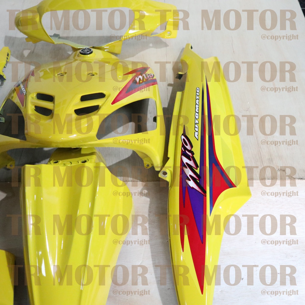 Body Mio Sporty Full Set 2003 Kuning Body Halus Mio Sporty Mio Lama