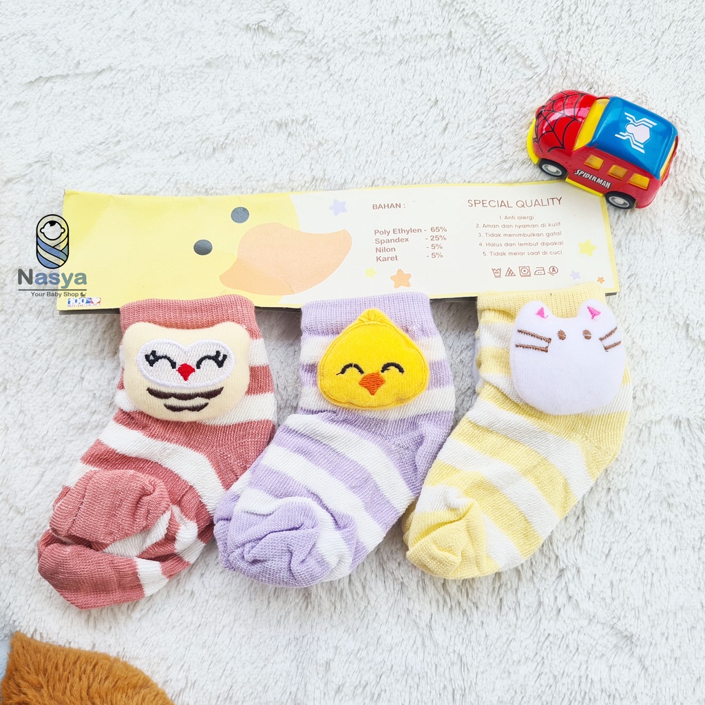 [R-022] Kaos Kaki Bayi Boneka MURAH (isi 3)