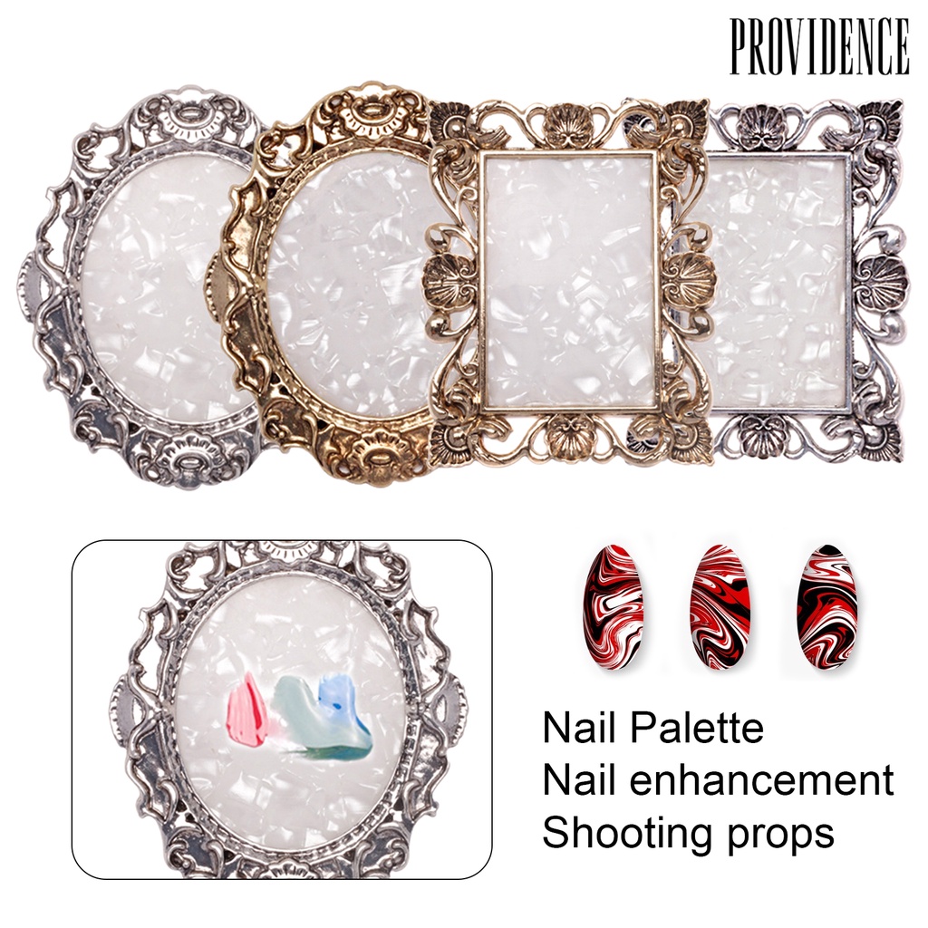 Providence Palet Display Warna Campur Multifungsi Permukaan Halus Untuk Nail Art DIY