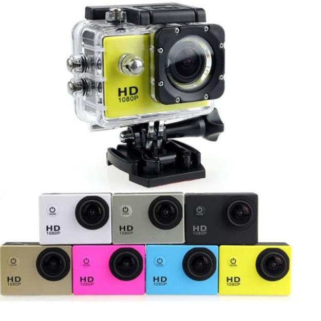 Sport Action Camera 1080P / Sportcam 1080P NON WIFI Gopro - Putih