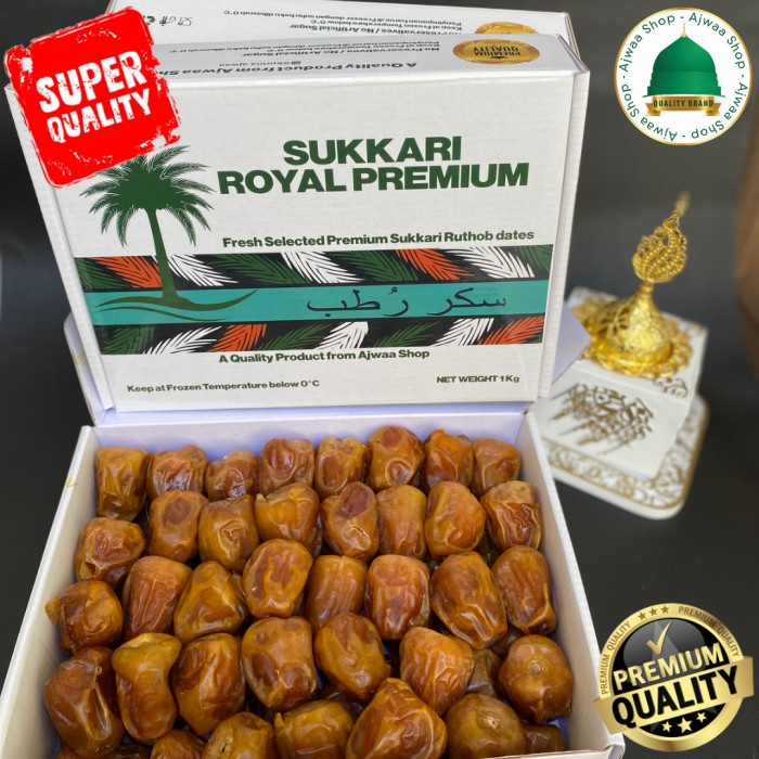 

Kurma Sukari Ruthob Premium 1 Kg