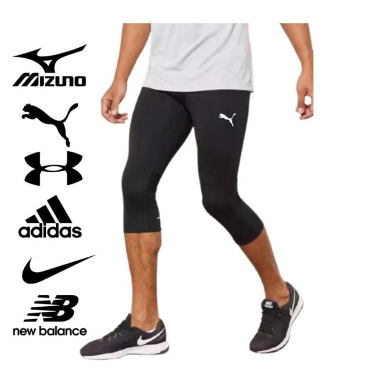 leging pendek pria celana base layert unisex olahraga premium
